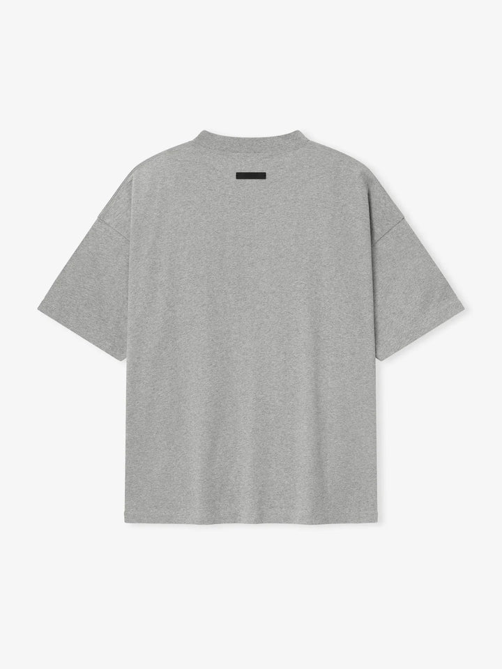 ESSENTIALS MEXICO CITY 90S TEE CONCRETE HEATHER