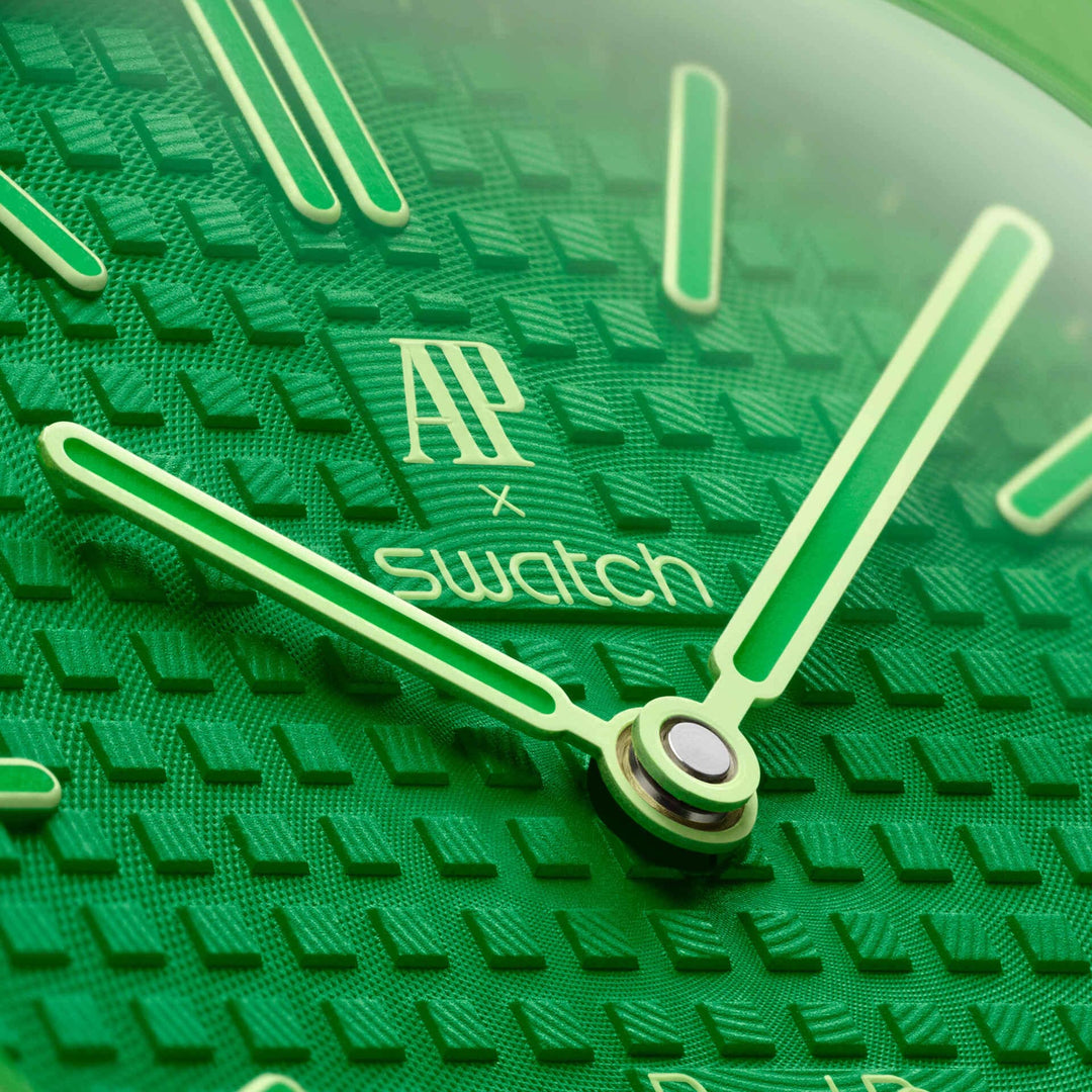AP X SWATCH ROYAL POP GREEN EIGHT