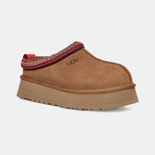 UGG WOMEN'S TAZZ SLIPPER - CHESTNUT - 6