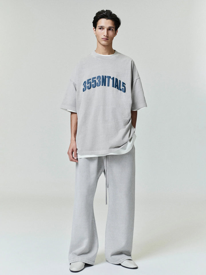 ESSENTIALS New York 90s Tee - Smoke Grey