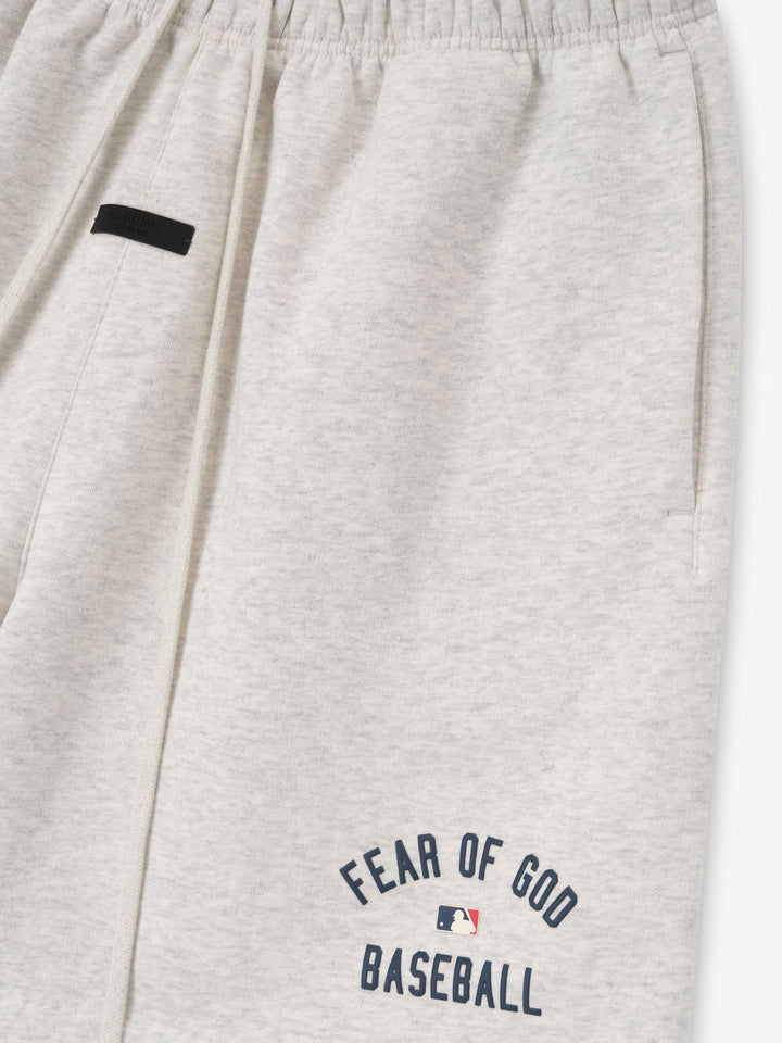 ESSENTIALS MLB CLASSIC SWEATSHORT HEATHER OATMEAL