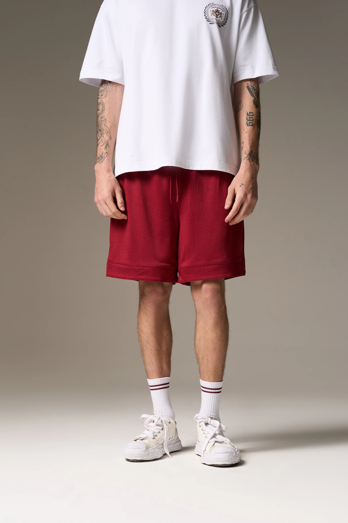 AIRTEX SHORTS BURGUNDY