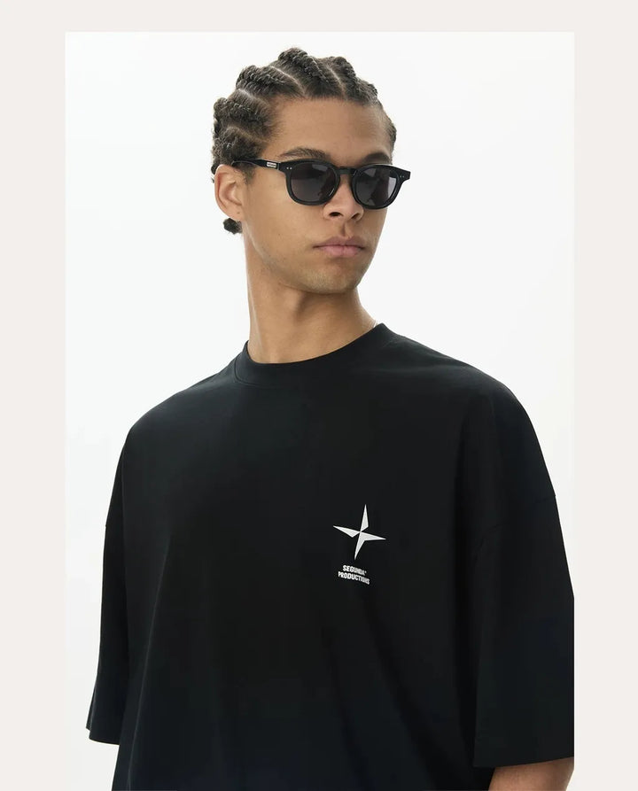 SEGUNDA+ 3D LOGO TEE BLACK