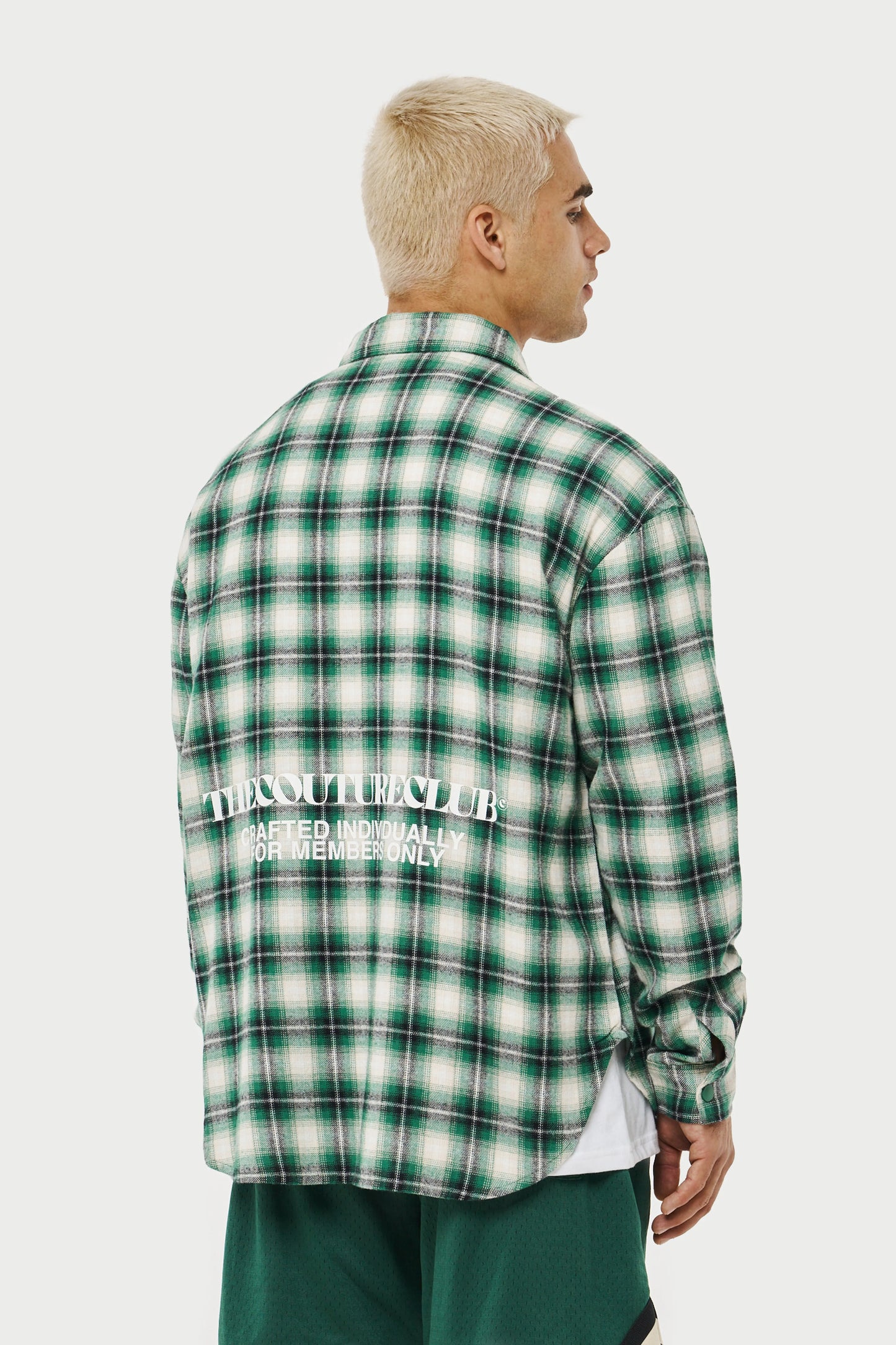 COPYRIGHT CHECK RELAXED SHIRT