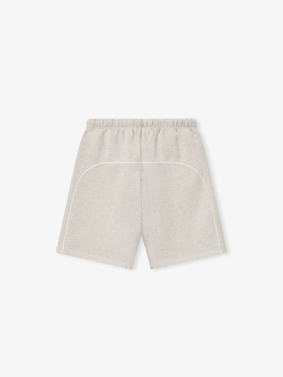 RELAXED FLEECE SWEATSHORT WITH PIPING