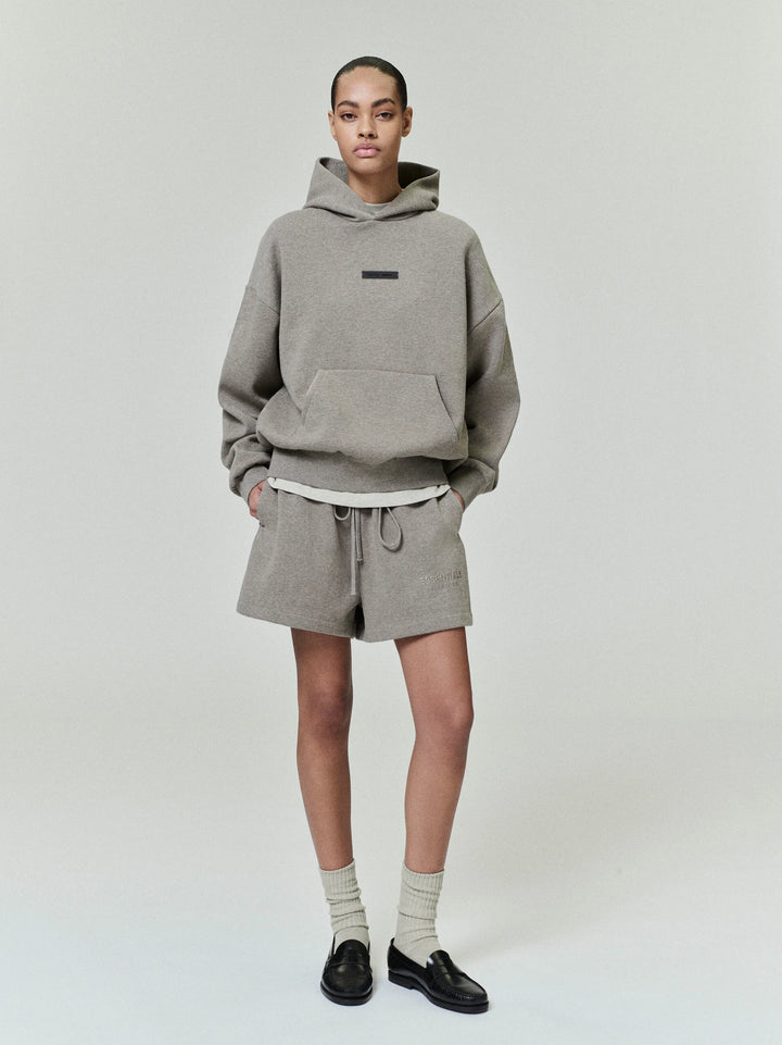ESSENTIALS Classic Fleece Hoodie | Homestead Heather