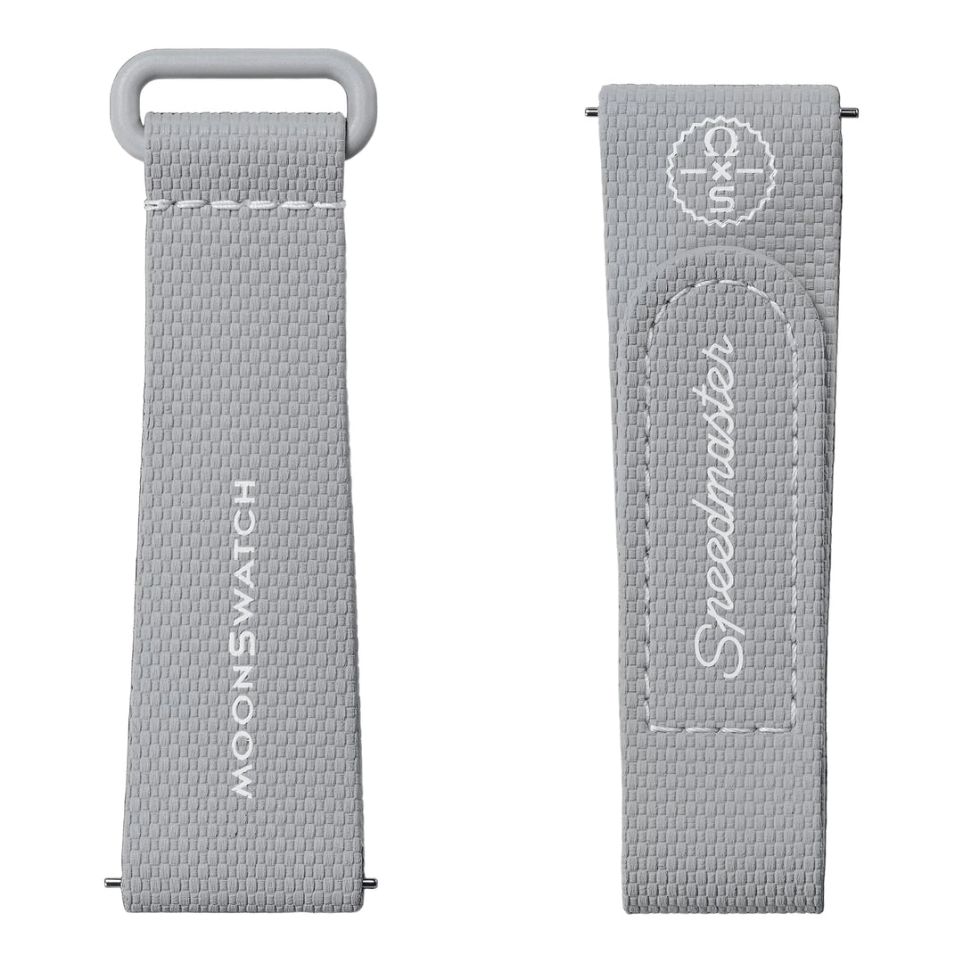 MOONSWATCH GREY/GREY RUBBER