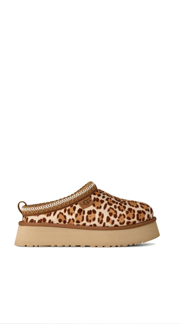UGG WOMEN'S TAZZ PLAINS FELICITY LEOPARD JASMINE כפכפי טאז מנומר לנשים