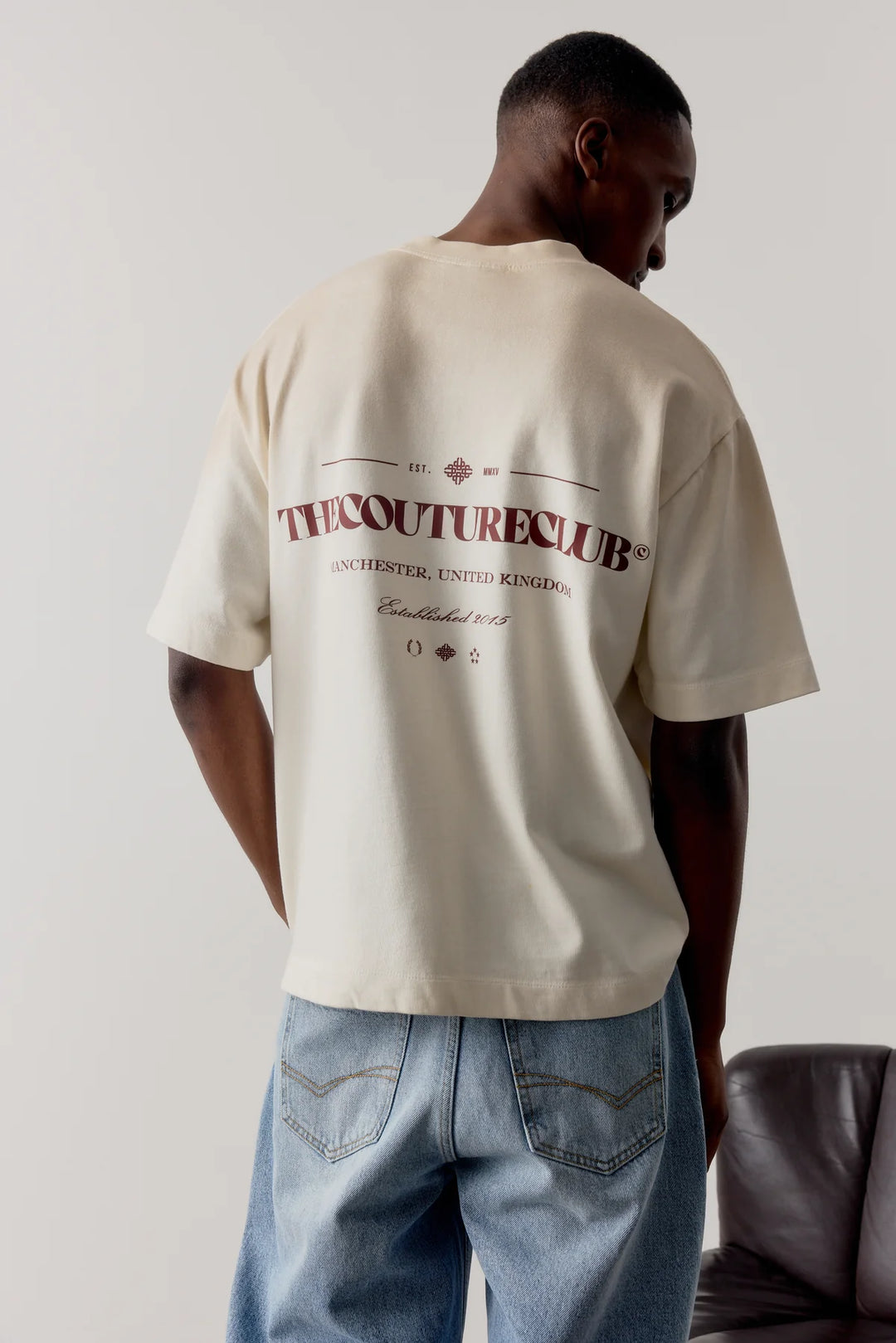 SPRAY WASH COPYRIGHT MULTI GRAPHIC T-SHIRT OFF WHITE