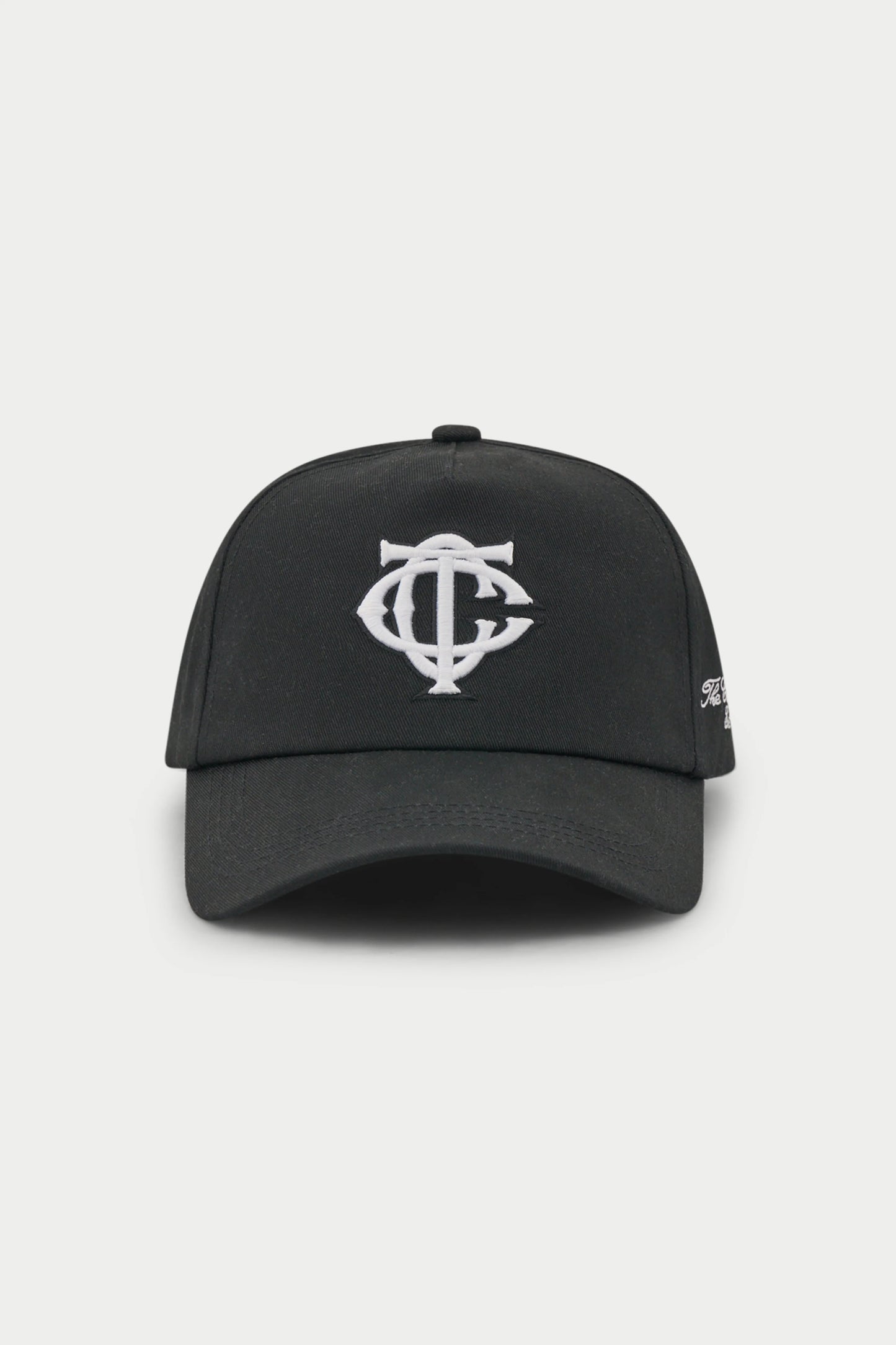 MONOGRAM EMBLEM CAP BLACK