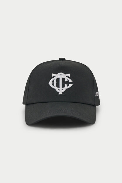 MONOGRAM EMBLEM CAP BLACK