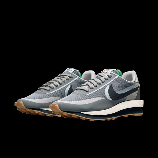 LDWaffle x sacai x CLOT Cool Grey