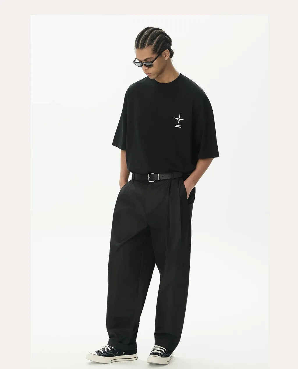 SEGUNDA+ 3D LOGO TEE BLACK