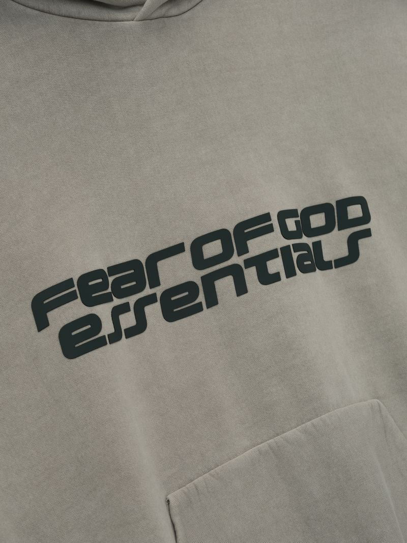 ESSENTIALS Smoke Grey '90s Fleece Hoodie
