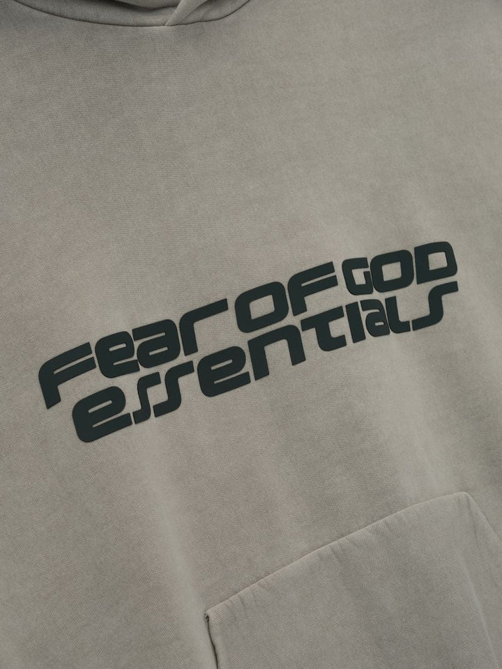 ESSENTIALS Smoke Grey '90s Fleece Hoodie