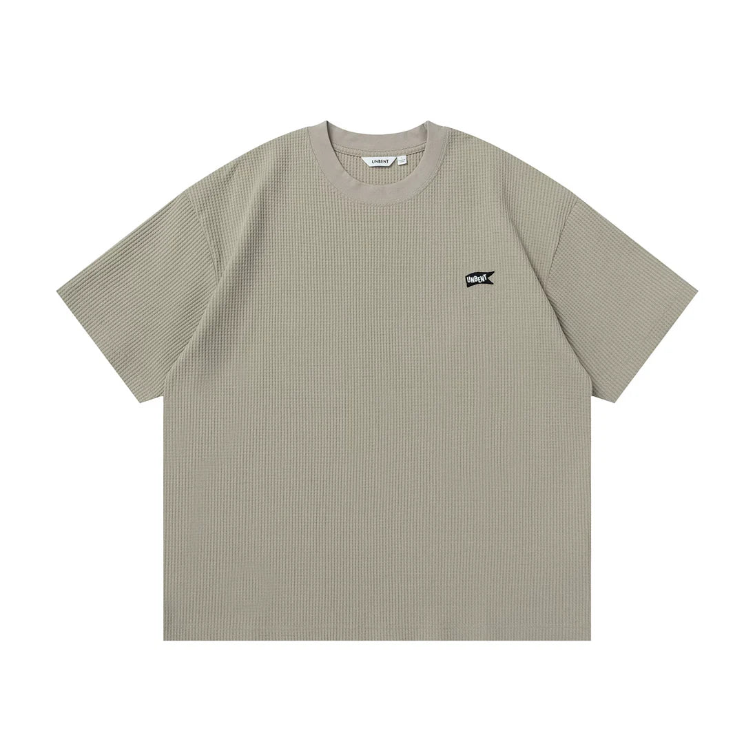QUICK-DRY WAFFLE TEE KHAKI