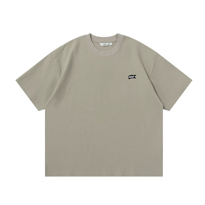 QUICK-DRY WAFFLE TEE KHAKI