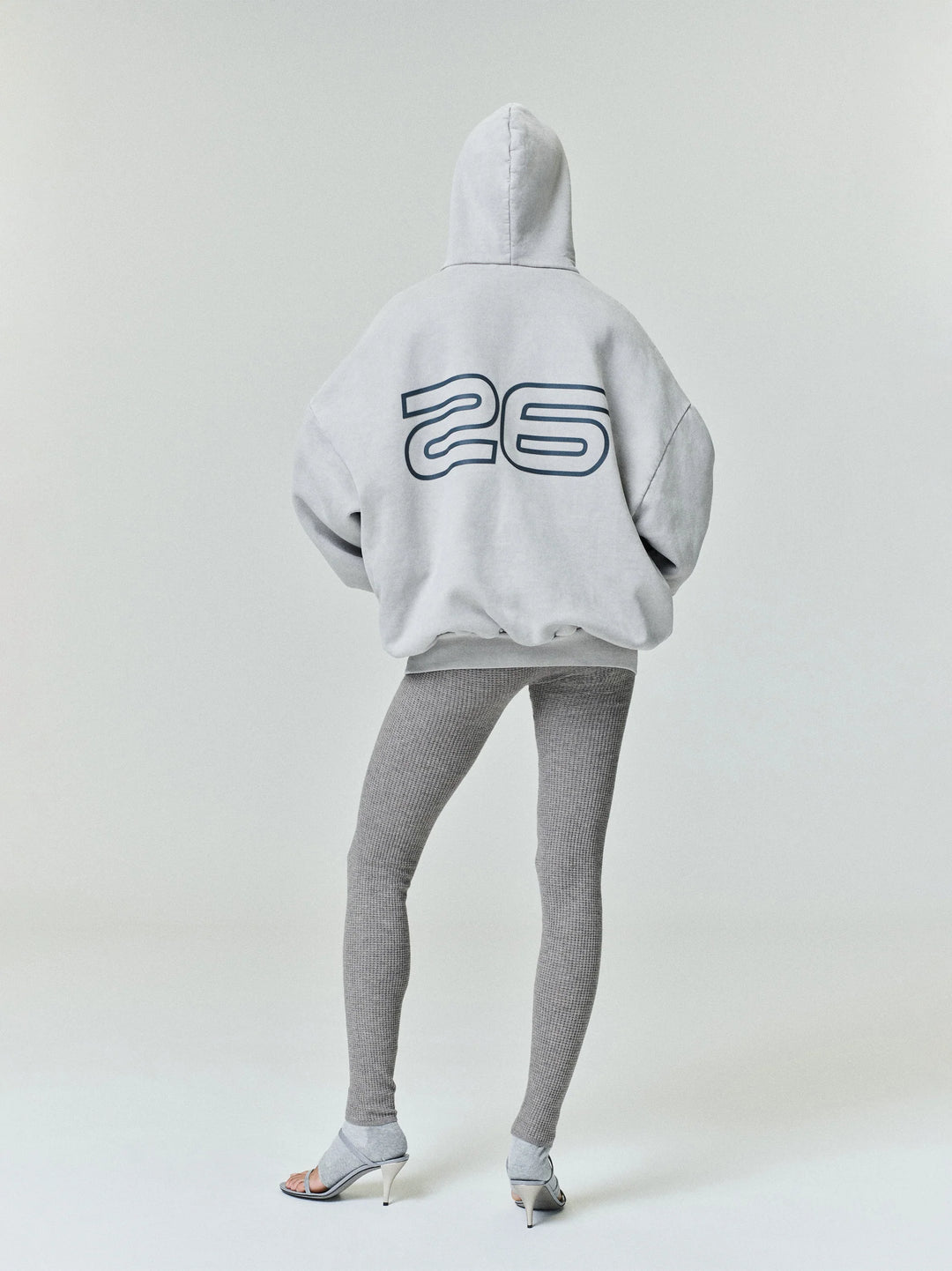 ESSENTIALS Smoke Grey '90s Fleece Hoodie