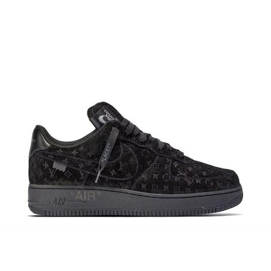 Nike Air Force 1 Low Louis Vuitton By Virgil Abloh Black