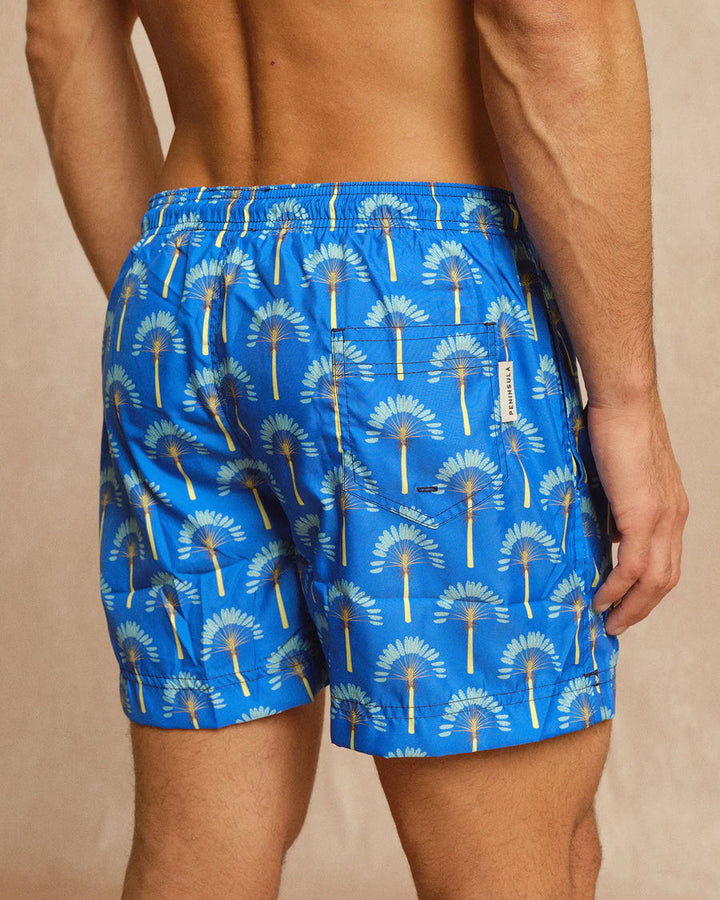 PENINSULA MEN'S TROPICANA SWIM SHORTS BLUE