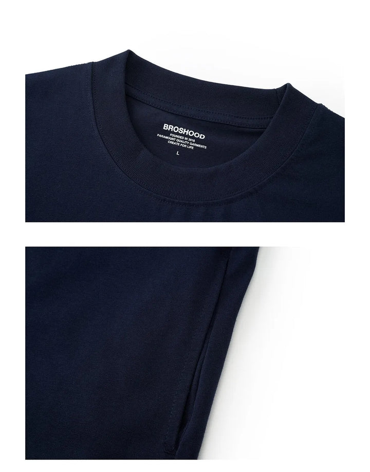 BROSHOOD 2026 TENNIS NAVY TEE
