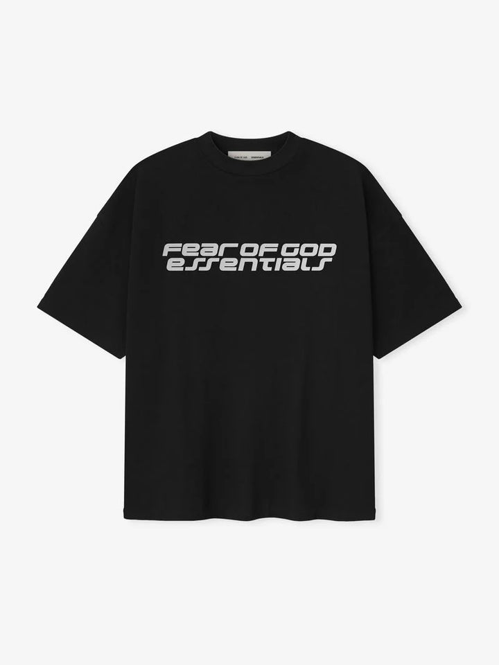 ESSENTIALS Ponte 90s Tee Vintage Black