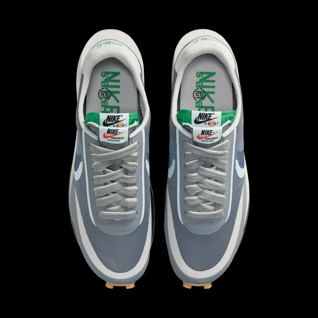 LDWaffle x sacai x CLOT Cool Grey
