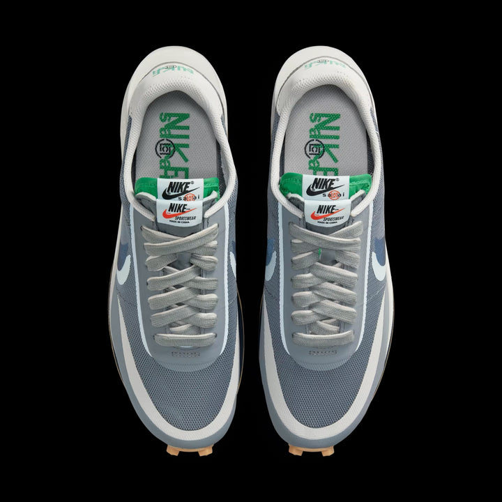 LDWaffle x sacai x CLOT Cool Grey