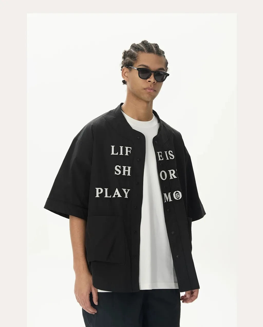 SEGUNDA "LIFE IS GOOD" SHIRT BLACK