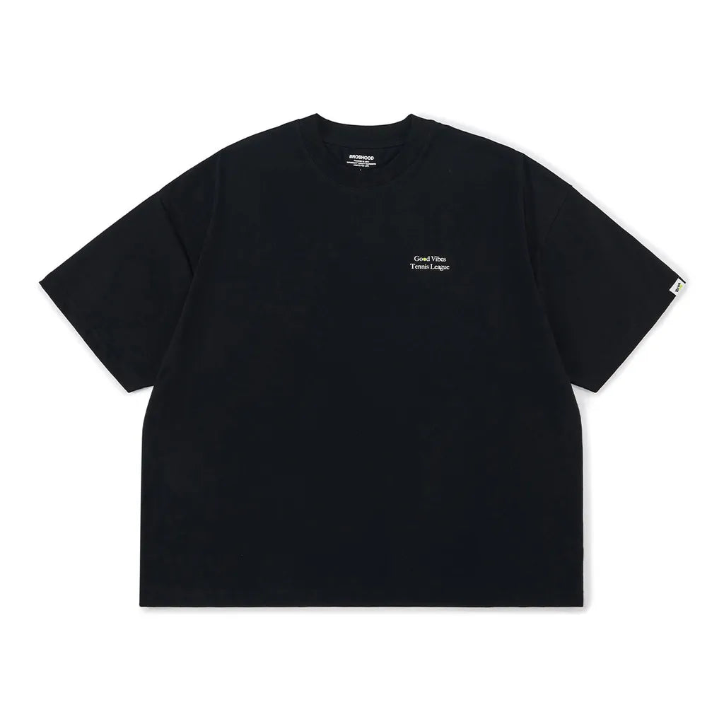 BROSHOOD GOOD VIBES SS26 TEE BLACK