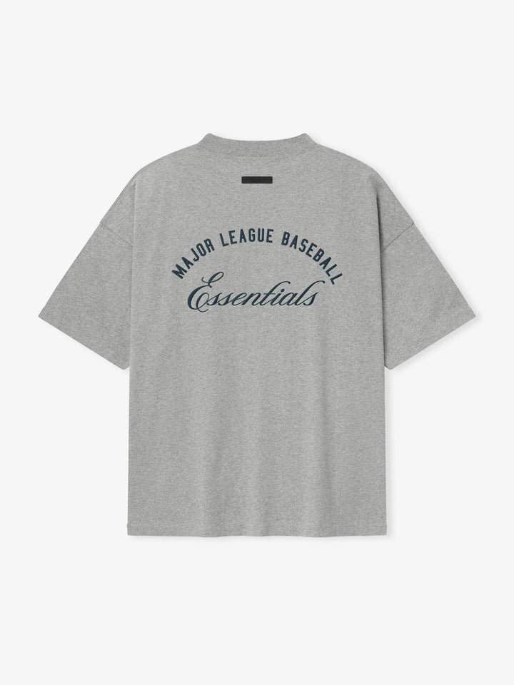 ESSENTIALS MLB 90S TEE CONCRETE HEATHER