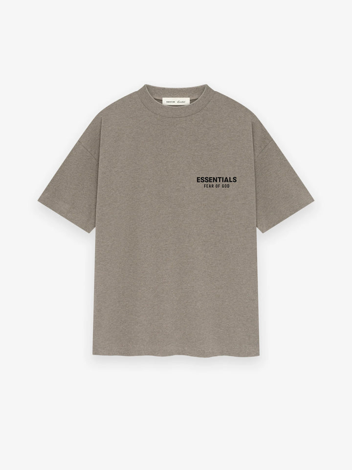 ESSENTIALS SS26 CLASSIC TEE HOMESTEAD HEATHER
