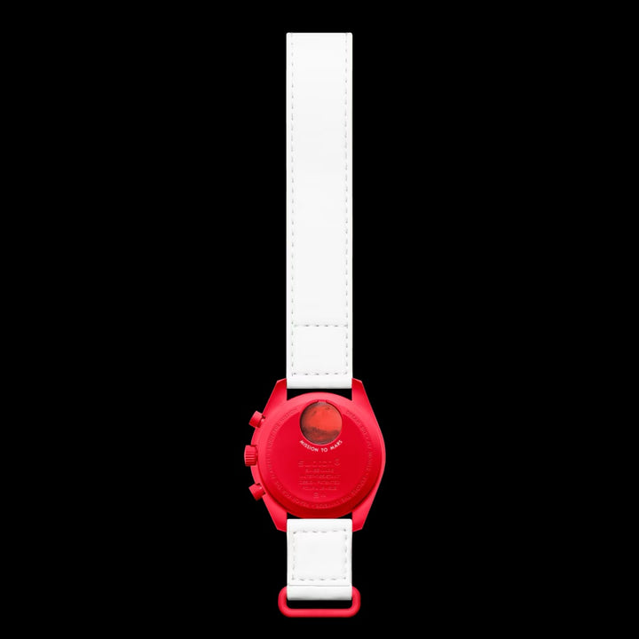 Swatch x Omega Bioceramic Moonswatch Mission to Mars SO33R100