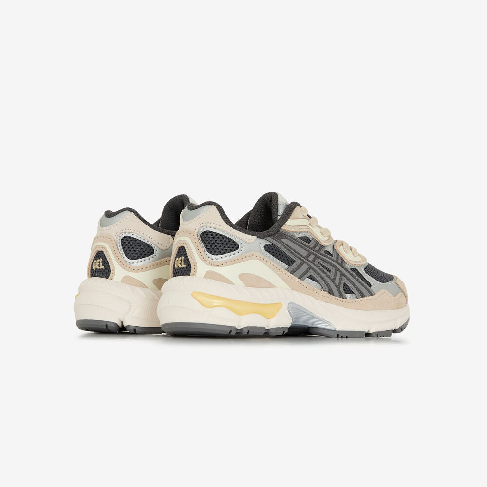 ASICS GEL-NYC BLACK/BEIGE KIDS PS סניקרס אסיקס ג׳ל ניו יורק לילדים