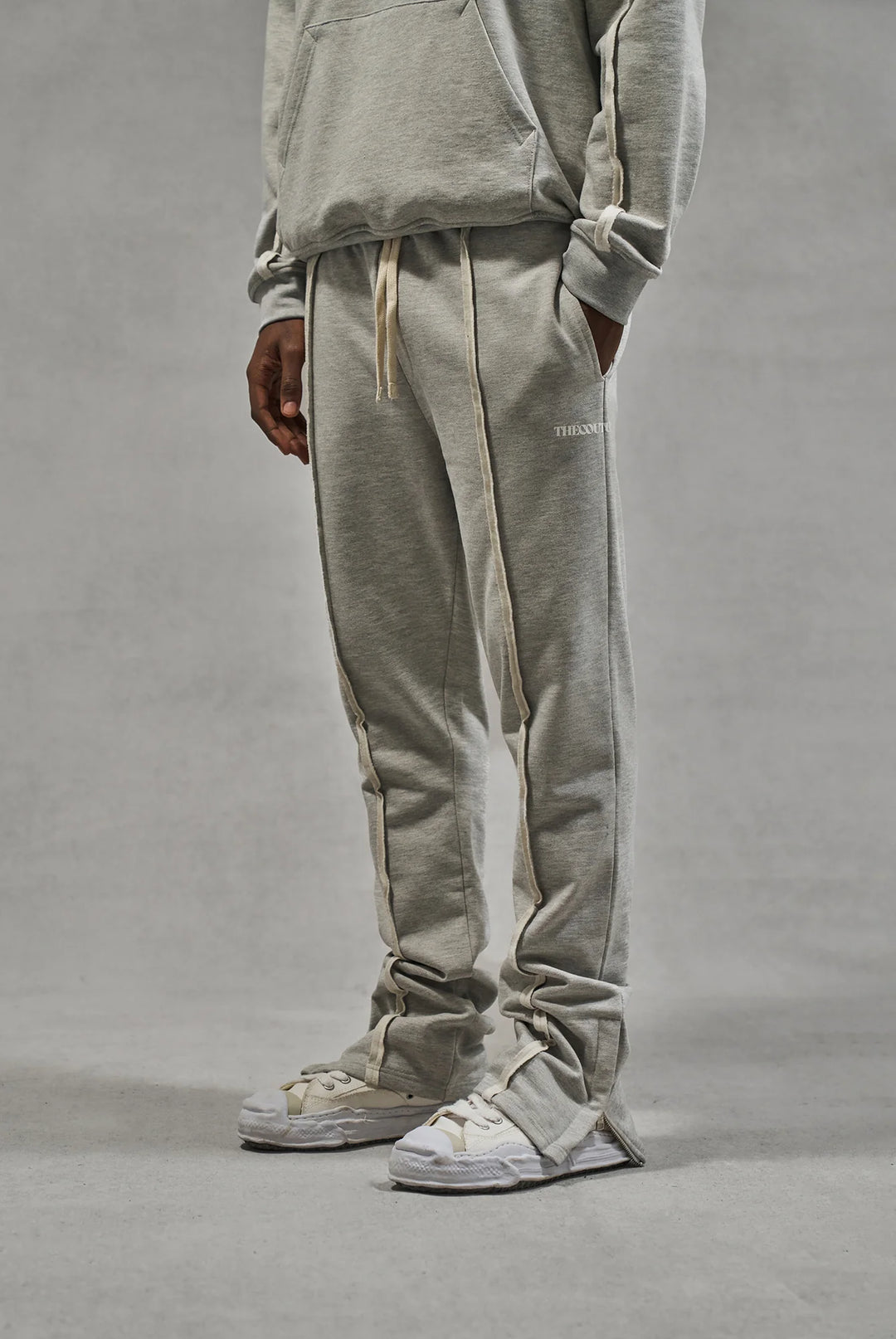 RAW SEAM STRAIGHT LEG JOGGERS