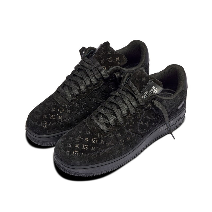 Nike Air Force 1 Low Louis Vuitton By Virgil Abloh Black