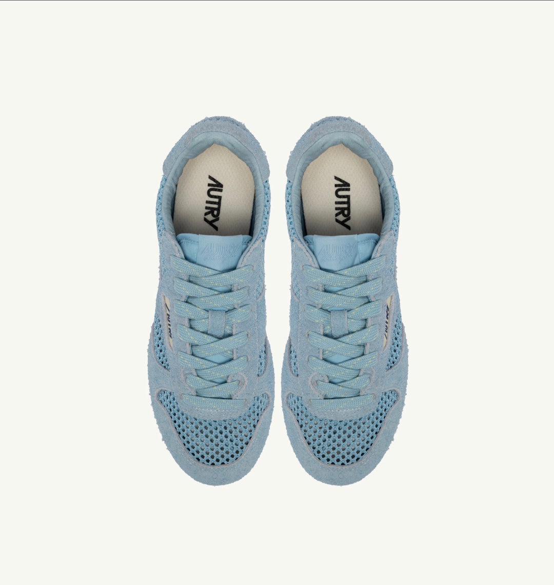 AUTRY SNEAKERS WINDSPIN SNEAKERS IN PORTOFINO MESH AND SUEDEWSLW - KS03