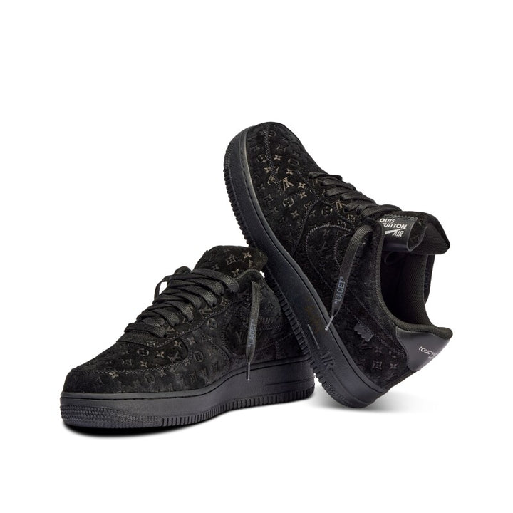 Nike Air Force 1 Low Louis Vuitton By Virgil Abloh Black