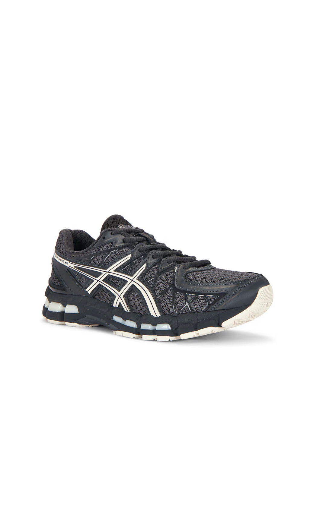ASICS GEL-KAYANO 20 OBSIDIAN GREY OATMEL סניקרס ג׳ל קיאנו 20