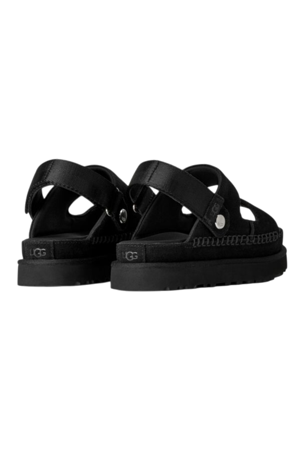 UGG GOLDENSTAR BLACK סנדלי גולדן סטאר שחורות
