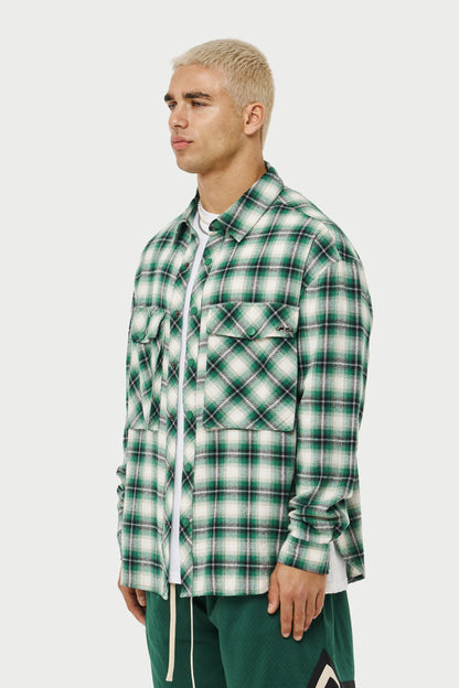 COPYRIGHT CHECK RELAXED SHIRT