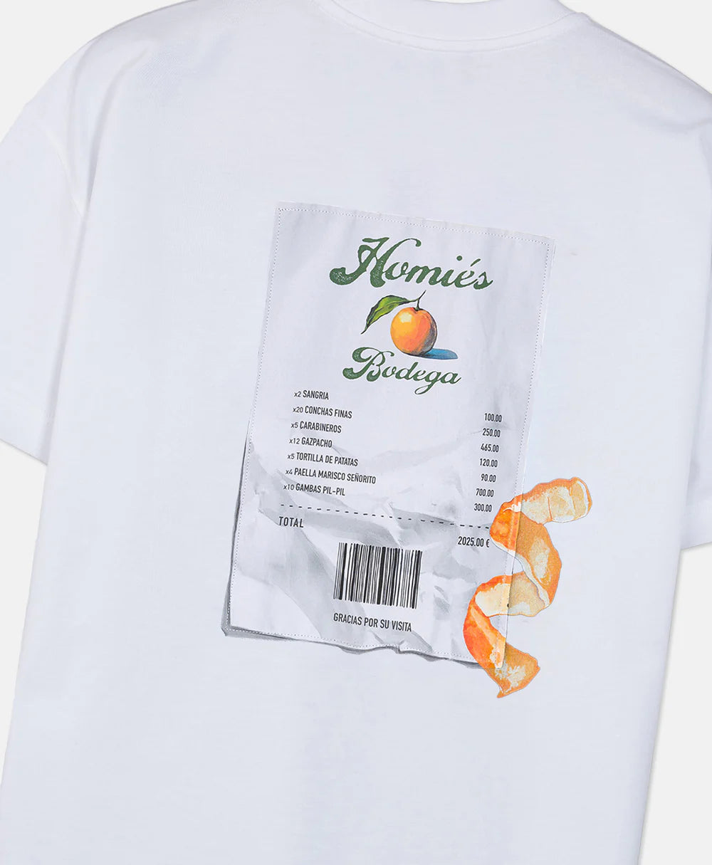 LA CUENTA T-SHIRT WHITE
