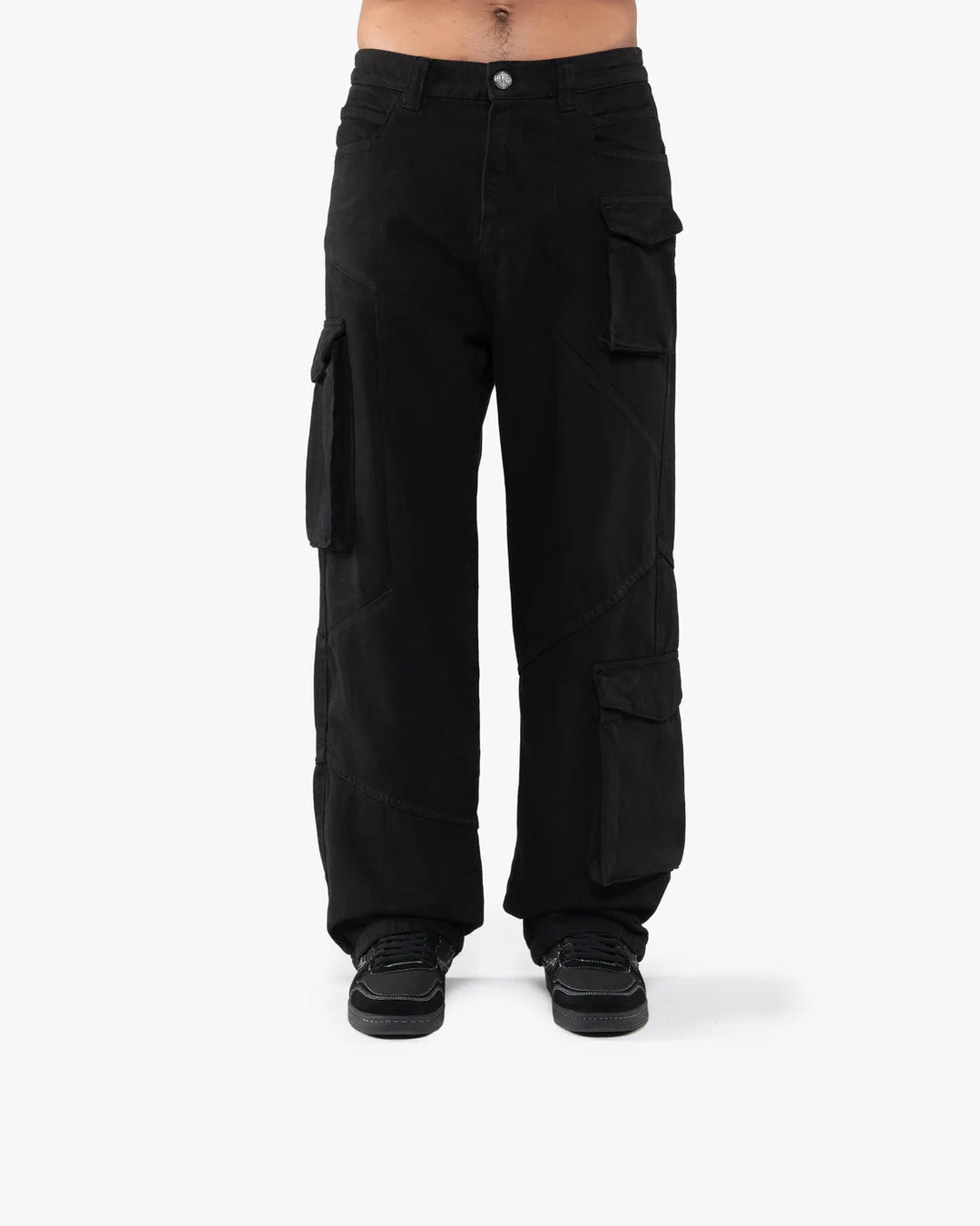 Vicinity ASYMETRICAL CARGOPANTS BLACK