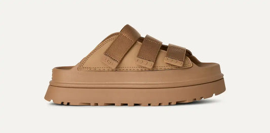 UGG GoldenGlow Slide Dark Sand