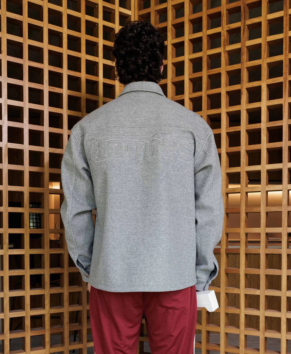 INTERLOCK OVERSHIRT GREY II
