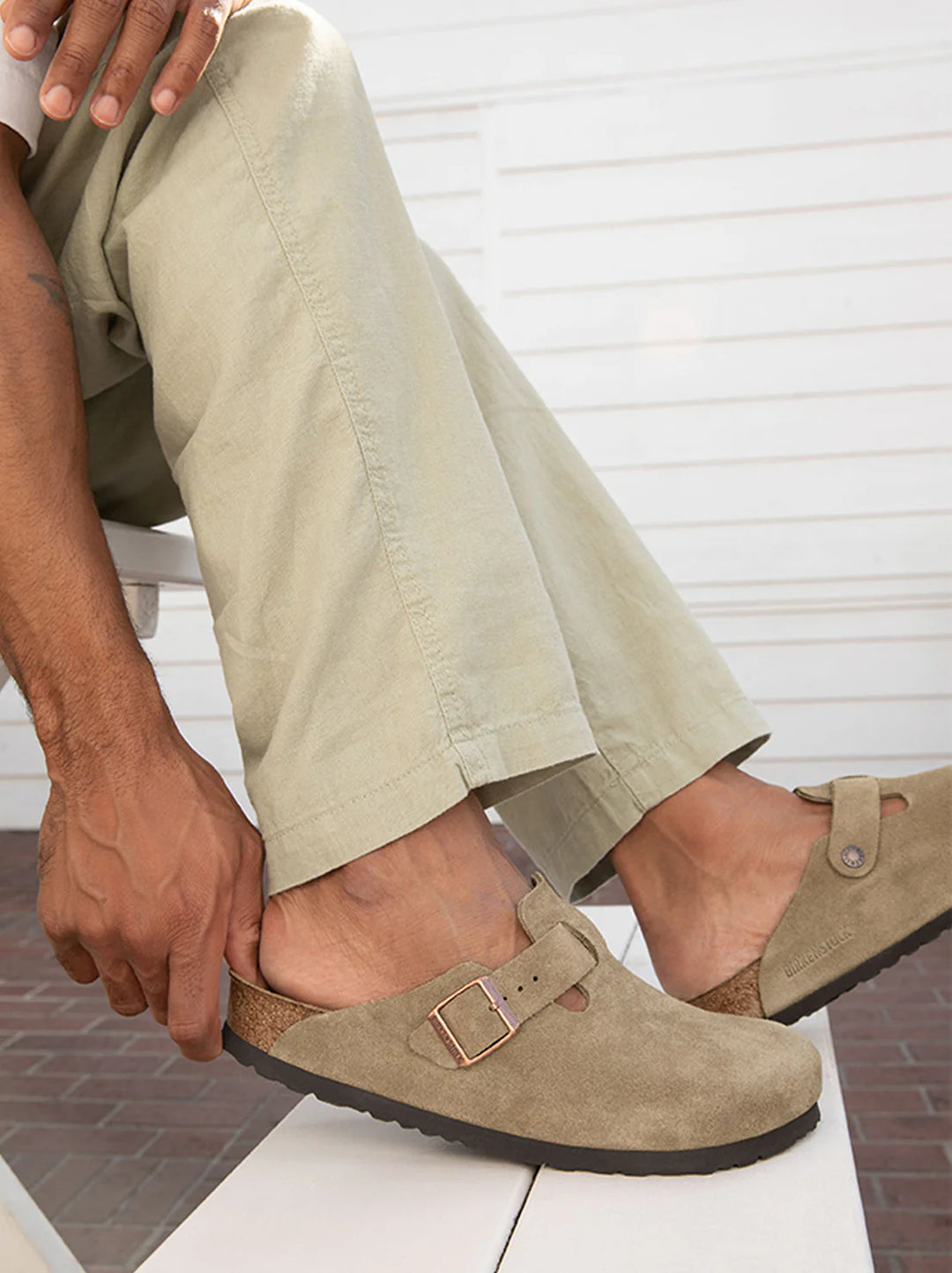 BIRKENSTOCK BOSTON BS TAUPE