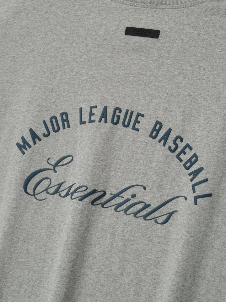 ESSENTIALS MLB 90S TEE CONCRETE HEATHER