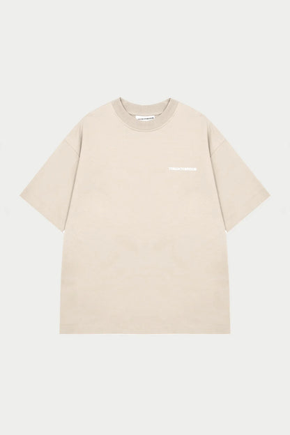 HEAVYWEIGHT COPYRIGHT T-SHIRT BEIGE
