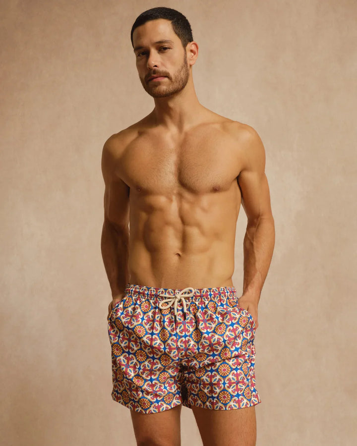 PENINSULA MEN'S AMALFI SWIM SHORTS RED