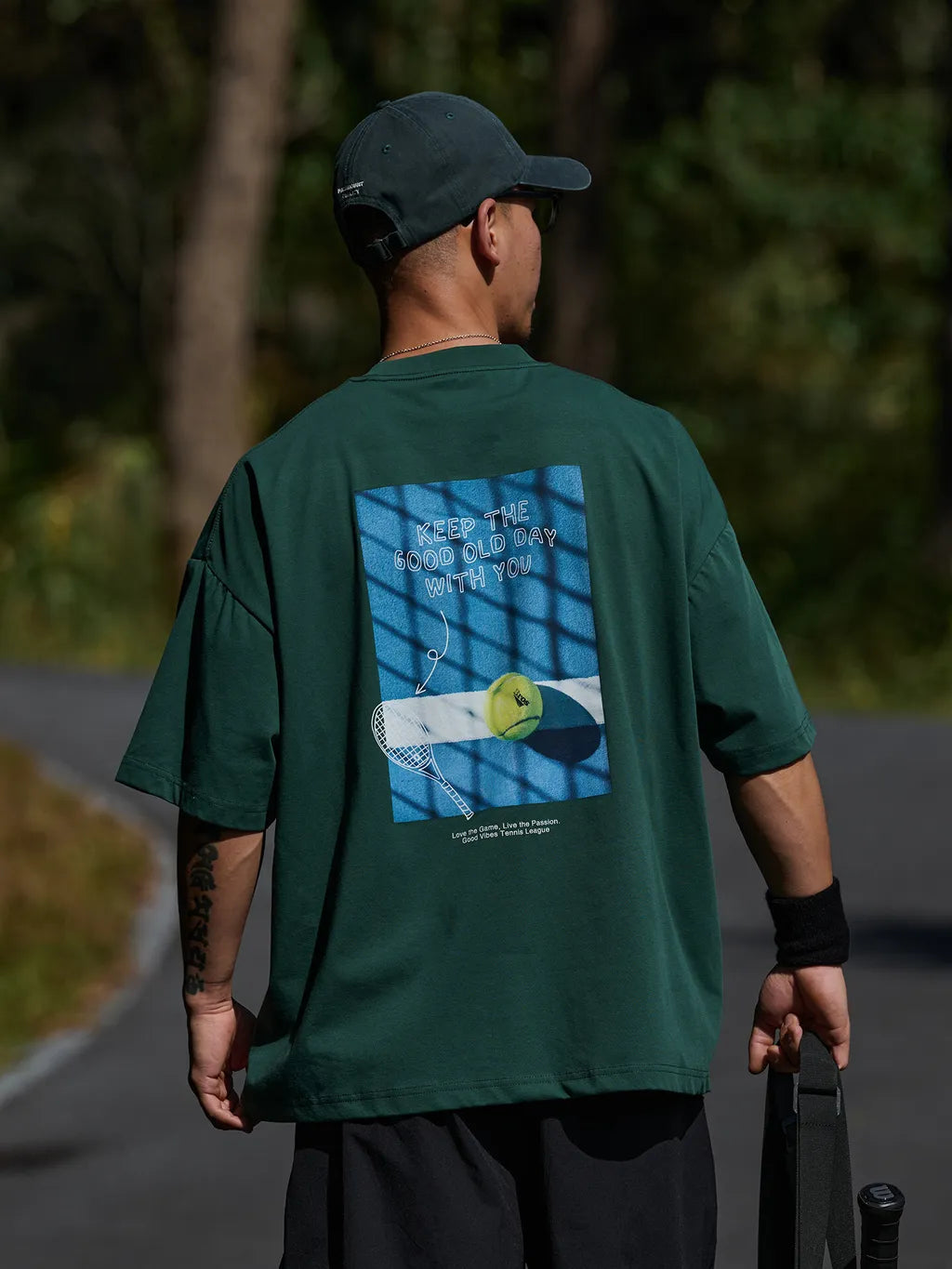 BROSHOOD 2026 TENNIS GREEN TEE